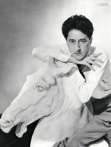 GEORGE HOYNINGEN-HUENE - The Poet Jean Cocteau on a