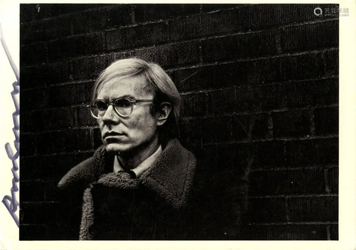 ANDY WARHOL - Portrait of Andy Warhol - Offset