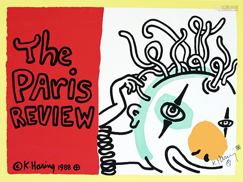 KEITH HARING - The Paris Review - Original color