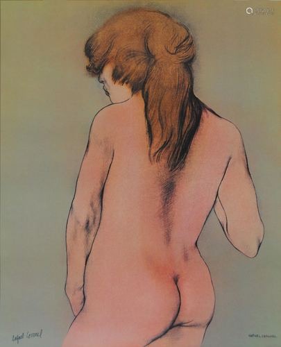 RAFAEL CORONEL - Desnudo - Color offset lithograph