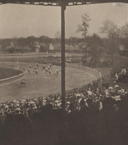 ALFRED STIEGLITZ - Going to the Post, Morris Park -