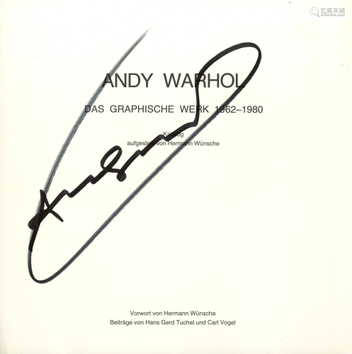 ANDY WARHOL - Warhol/Wunsche #2 - Autograph - si…