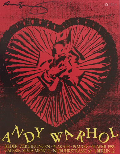 ANDY WARHOL - Candy Box Heart (Closed) - Color