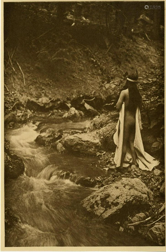 EDWARD S. CURTIS - The Maid of Dreams - Original