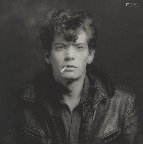 ROBERT MAPPLETHORPE - Self-Portrait, with Cigarette -