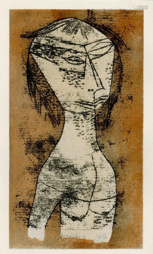 PAUL KLEE - Heilige vom Innern Licht - Original color