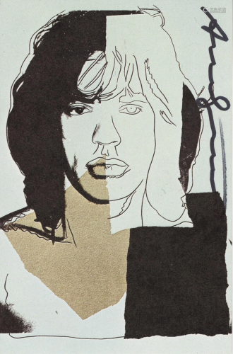 ANDY WARHOL - Mick Jagger #02 (first edition) - Color