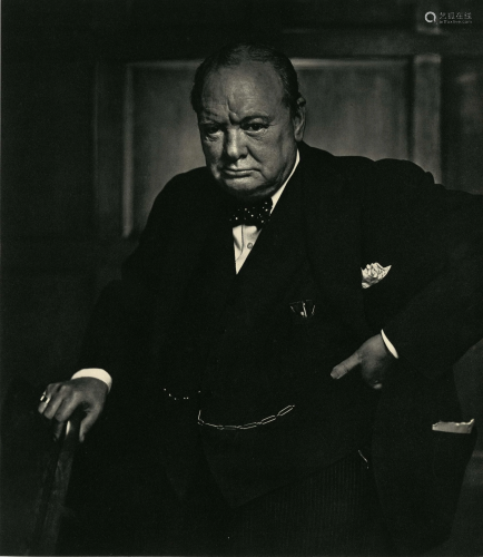 YOUSUF KARSH - Winston Churchill - Original vintage