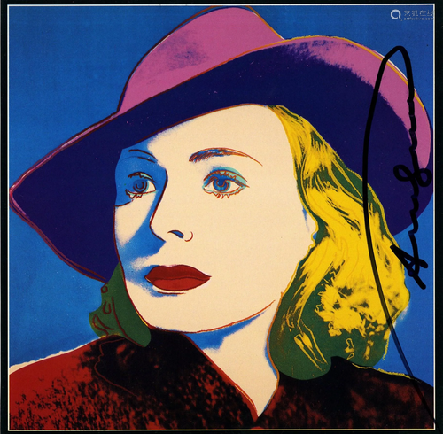 ANDY WARHOL - Ingrid Bergman