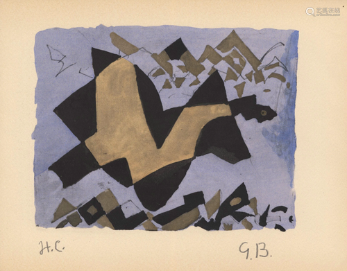 GEORGES BRAQUE - Etude pour un oiseau - Original