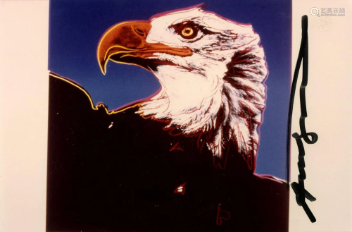 ANDY WARHOL - Bald Eagle - Original color analogue