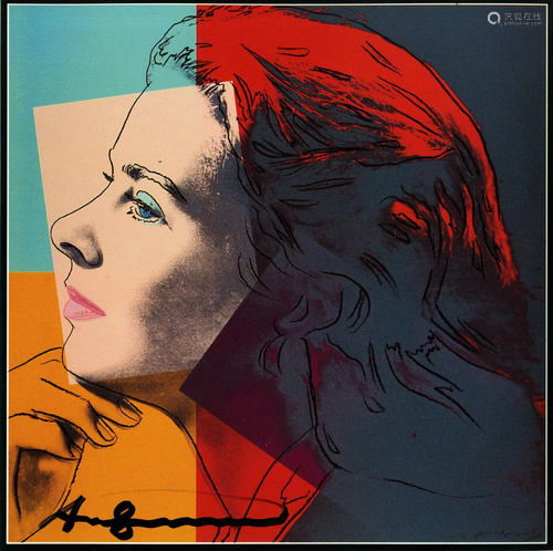 ANDY WARHOL - Ingrid Bergman