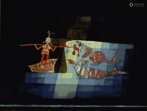 PAUL KLEE - Scene from the Tragi-comic Opera 'Sindbad