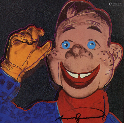 ANDY WARHOL - Howdy Doody - Color offset lithograph