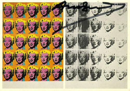 ANDY WARHOL - Marilyn Diptych - Original color offset