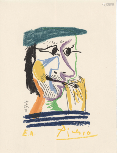 PABLO PICASSO [d'apres] - May 20, 1964 #03 - Original