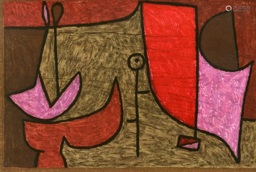 PAUL KLEE - Stilleben am Schalttag - Original color