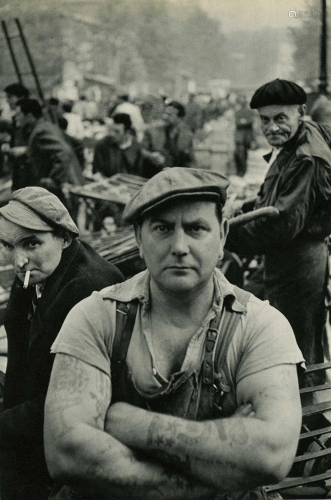 HENRI CARTIER-BRESSON - Les Halles, Paris - Original