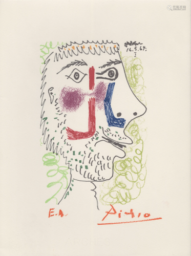 PABLO PICASSO [d'apres] - May 16, 1964 #1 - Original