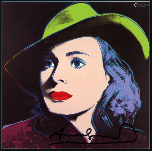 ANDY WARHOL - Ingrid Bergman