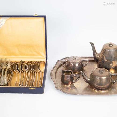 WISKEMANN cutlery and coffee and tea set