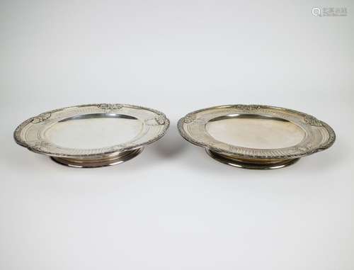 EDMOND PUIFORCAT silver plates