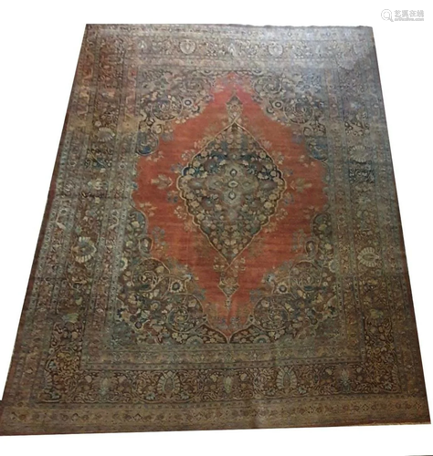 tappeto Tabriz cm. 375x275,