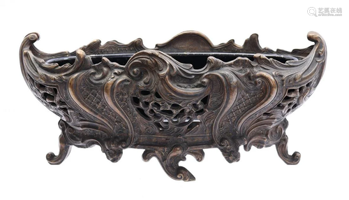 Bronze Rococo style jardiniÃ¨re