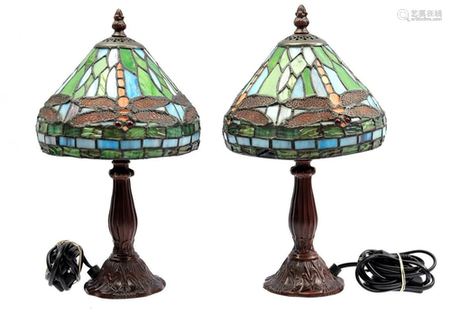 Pair of table lamps