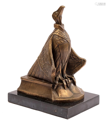 Decorative bronze statue