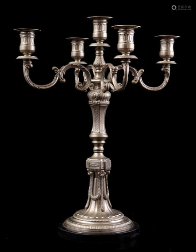 Classic 5-light table candlestick