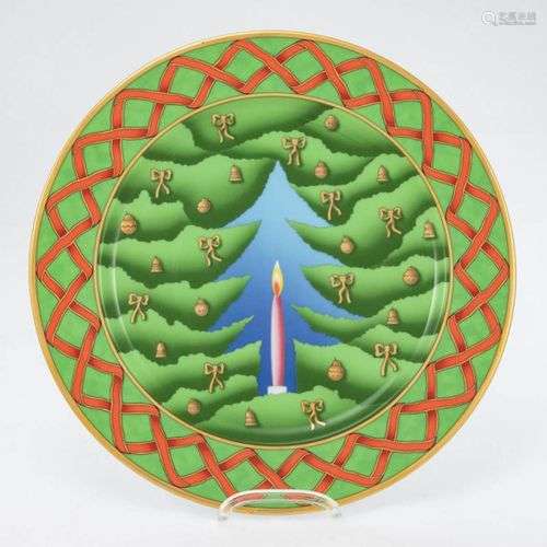 Weihnachtsteller Bulgari. Giardino di Natale. Rosenthal 2000...