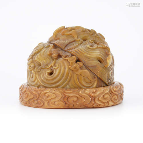 Tianhuang Bats Incense Burner