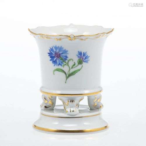 Kleine Vase Kornblume. Meissen 1957-1972.