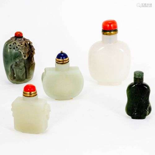 5 Snuffbottles China