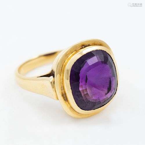 Ring mit schönem Amethyst