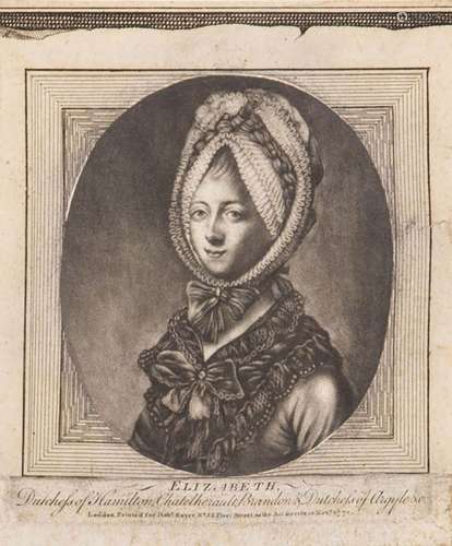 Künstler des 18. Jahrhunderts, Elizabeth - Dutchess of Hamil...