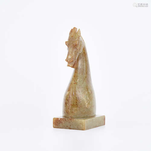 Nephrite Horse Head Seal