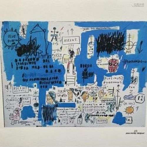 Jean-Michel BASQUIAT (1960-1988) D’Après Sans titre Sérigrap...