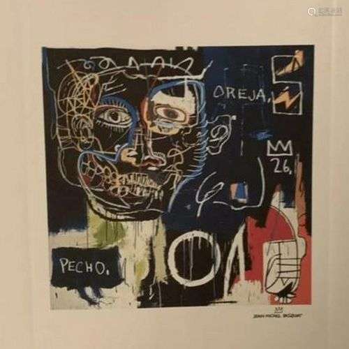 Jean-Michel BASQUIAT (1960-1988) D’Après Sans titre Sérigrap...