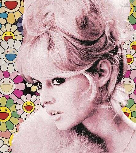 BRAIN ROY (MR&ROY, Né en 1980). BRIGITTE BARDOT MURAKAMI. Im...