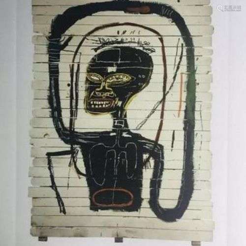 Jean-Michel BASQUIAT (1960-1988) D’Après Sans titre Sérigrap...