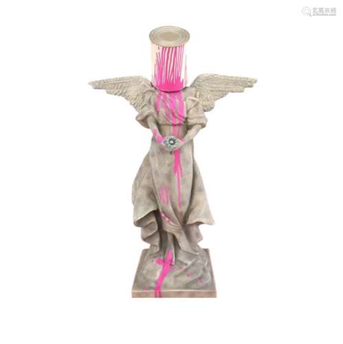 BANKSY, D’APRES – AFTER. PAINT POT ANGEL, Medicom x Brandali...