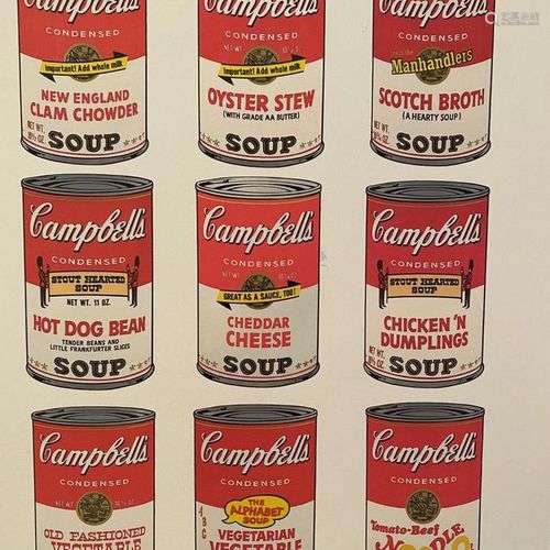 Andy WARHOL (1928-1987), D’Après Sans titre Sérigraphie en c...