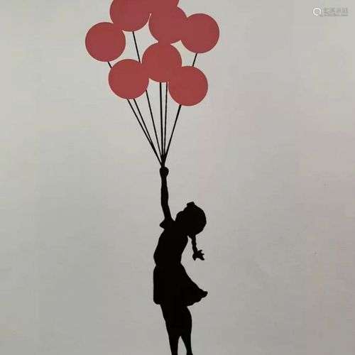 BANKSY, AFTER SANS TITRE Sérigraphie sur papier Arches, sign...