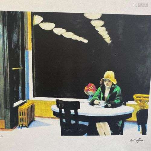 EDWARD HOPPER (1882-1967), D'après Sans titre Sérigraphie en...