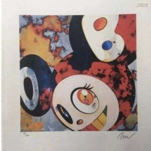 Takashi MURAKAMI (Né en 1962), D'après Sans titre Sérigraphi...