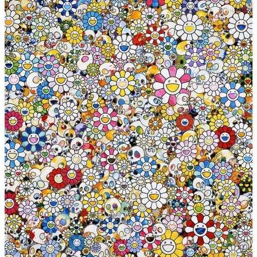 Takashi MURAKAMI (Né en 1962) Sans titre Sérigraphie en coul...