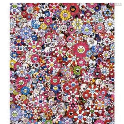 Takashi MURAKAMI (Né en 1962) Sans titre Sérigraphie en coul...