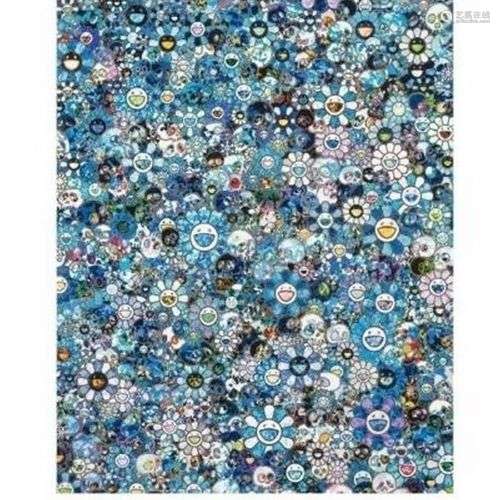 Takashi MURAKAMI (Né en 1962) Sans titre Sérigraphie en coul...